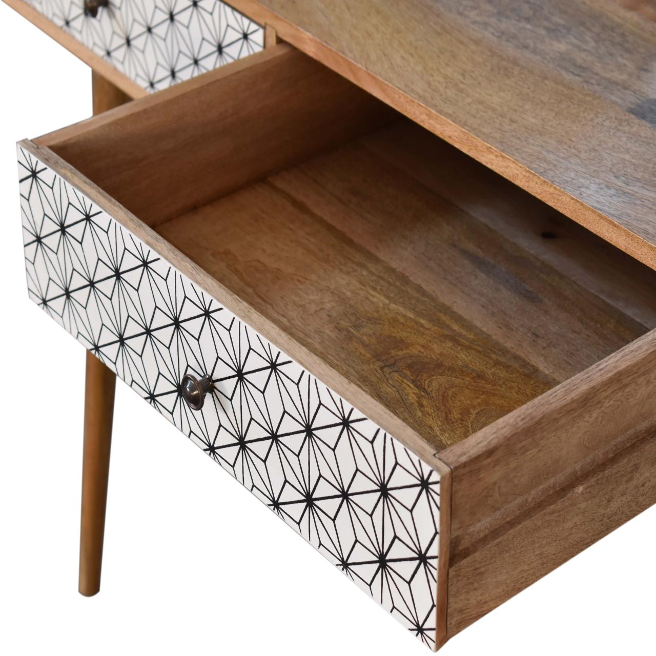 Sendai 2 Drawer Console Table