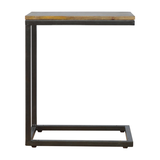 Industrial Small End Table