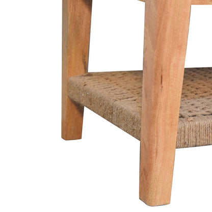 Rope 2 Drawers Coffee Table