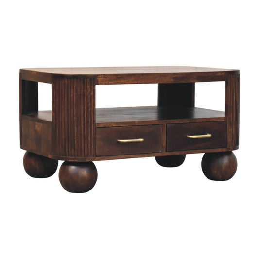 Sphere Leg Coffee Table