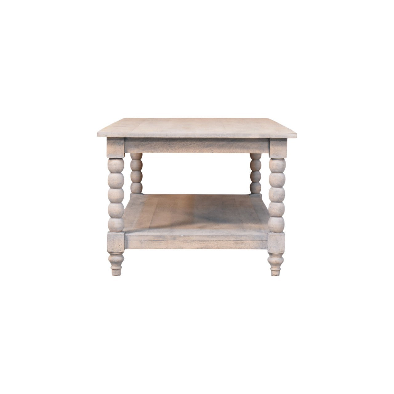 Ellsworth Spindle Coffee Table in Acid Wash